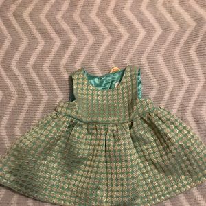 Blue & Gold Easter Dress